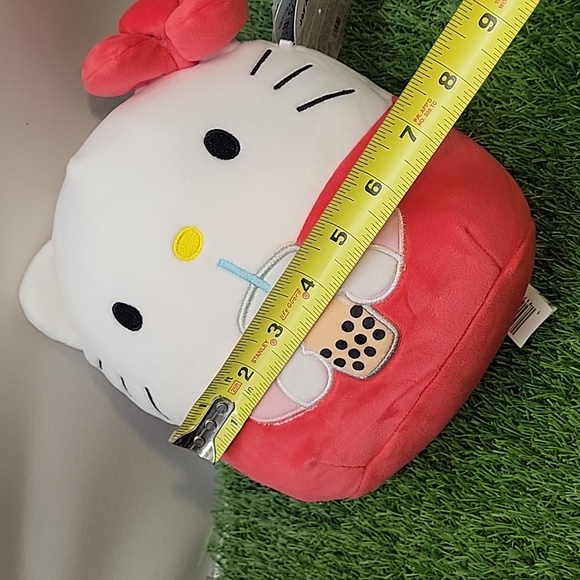 NWT Squishmallows Sanrio Hello Kitty and Friends Hello Kitty with Boba Tea 8" - Picture 9 of 12
